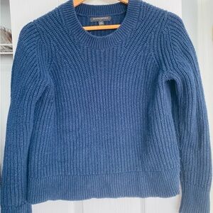Banana Republic Women's Navy Crew Neck Sweater